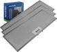 Alapure 3x Metaalfilter voor Bauknecht 481248058314 458x175x8mm