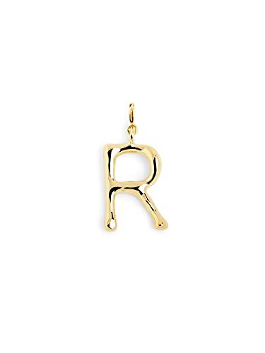 SINGULARU Charm Letter XL - Gold Plated Initial Pendant - A-Z - Women's Jewelry