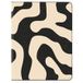 Selencia Paspoorthouder - Kunstleer - Art Wave Black