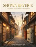 Showa Reverie Adult Coloring Book
