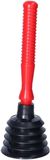 Toyma Ontstopper - toilet / gootsteen - rood - kunststof - rubber - 27 cm - plopper