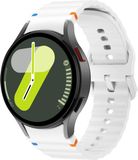 Strap-it Siliconen Wave bandje - Wit