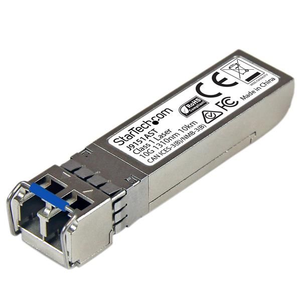 StarTech.com HP J9151A Compatible SFP+ Transceiver Module - 10GBASE-LR - Silver