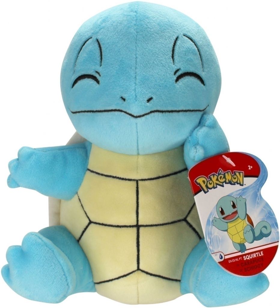 Wicked Cool Toys Pluche - Squirtle 20 cm