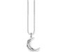 Thomas Sabo Royality Maan dameshalsketting 925 sterling zilver 38-45 cm KE1826-643-14-L45v
