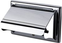 Haceka Closetrolhouder + Klep Standaard Chroom