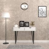 The Furniture Project Consoletafel, modern, 120 x 67 cm, wit