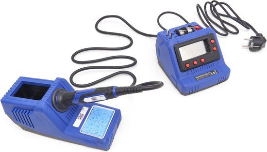 Merkloos / Sans marque HBM Professioneel 60 Watt Digitaal Soldeerstation Set Compleet