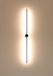 Nova luce Lampe murale 120cm LED Noir mat