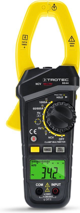 TROTEC Stroomtang BE44