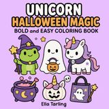 Unicorn Halloween Magic Coloring Book