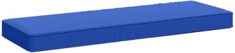 vidaXL - 1-delig - Bankkussen - VUGHT - 100% - Polyester - Koninklijk - Blauw