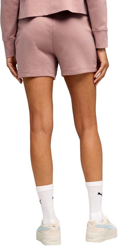 Puma ESS Small No. 1 Logo 5'' High Waist Shorts TR (S) Zandsteen