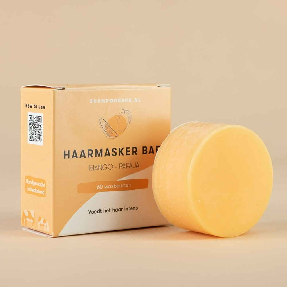 Shampoo Bar - Haarmasker Bar Mango en Papaja