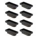 WAGNER QuickClick® Stoel-Viltglijders I set van 8 vervangingsglijders vervangbaar - wolvilt ULTRASOFT - 32 x 15 mm I voor onderstel 32 x 15 mm - Made in Germany - 15955100