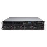 Supermicro SuperServer 620P-TRT - Server - rack-uitvoering 2U - 2-weg - zonder CPU - RAM 0 GB - SATA - hot-swap 3.5" station(s) - geen HDD - AST2600 - 10 Gigabit Ethernet - geen OS - monitor: geen - zwart