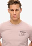 Superdry Utility Sport T-shirt met print Heren Cloud Grey M