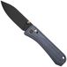 WE Knife WE24009-1 Bougie Banter Black Stonewashed, Blue Titanium, couteau de poche, design Ben Petersen