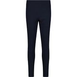CMP Leggings voor dames, effen, katoen, antraciet, maat L