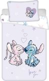 Disney Lilo & Stitch BABY Dekbedovertrek, Angel en Stitch - 135 x 100 cm - Katoen
