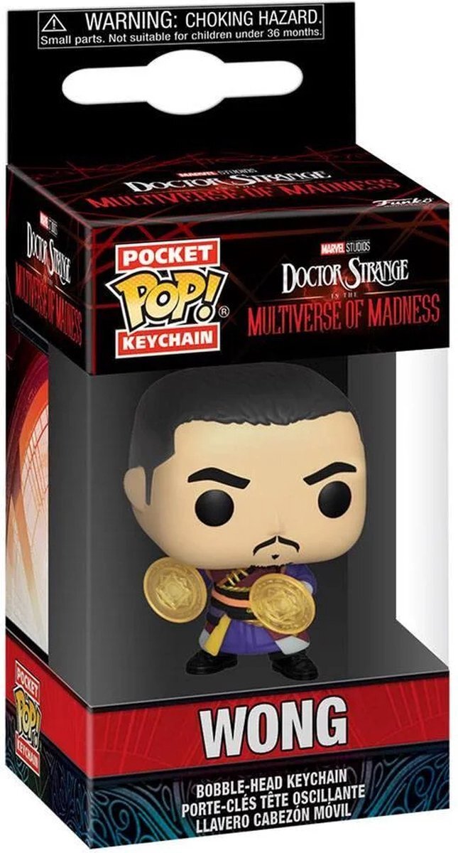 Funko Pop! Funko Pocket Keychain - Wong - Multiverse of Madness - Sleutelhanger