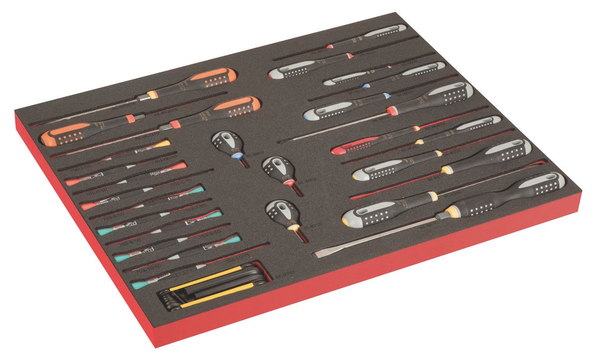 Bahco Foaminlay Fit&Go 3/3 met schroevendraaiers