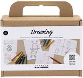 Creativ Company CC Mini Craft Kit Drawing, Monsters, 1 pack