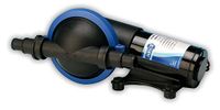 Jabsco 50880 serie Marine Filterloze doucheafvoer/lenspomp, 3,7 GPM, 3/4" aansluitingen