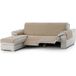 ECOMMERC3 Chaiselong Bankhoes Mini I+D, gewatteerd, beige, bankovertrek met pasvorm, comfort en stijl