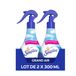 Soupline Brume Parfumée de Linge, Désodorisant Grand Air, Lot 2 x 300 ml