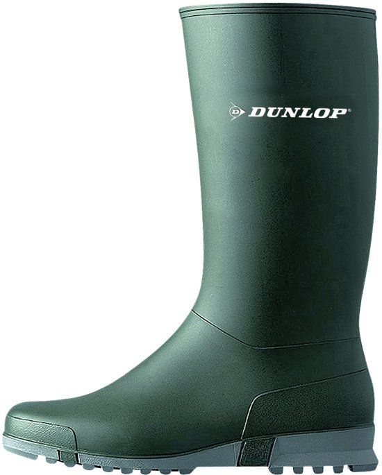 Dunlop Regenlaars Sport Groen Schoenmaat 42 - PVC - Vrouw