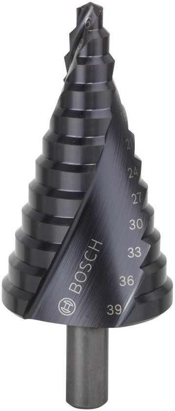 Bosch Trappenboren HSS-AlTiN - 12 trappen - 6-39 mm
