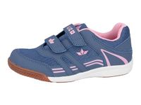 Lico Active Indoor V Meisjes Zaalsportschoen, Grijs/zachtroze, 35 EU