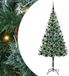 vidaXL Kunstkerstboom met 300 LED Groen 180 cm PVC en Staal