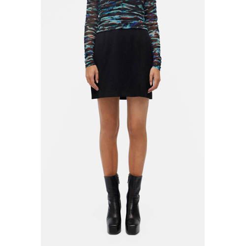 OBJECT mini rok OBJLISA - Zwart