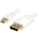 StarTech 2m Mini DisplayPort naar DisplayPort 1.2 Kabel, Wit (MDP2DPMM2MW)