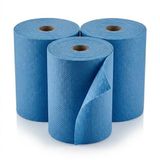 Kurtt Poetsrollen Blauw 2-laags Industrierol 1000 vellen – 2 rollen 380M, 37x36 cm