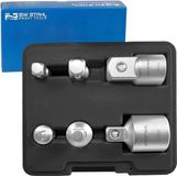 SW-Stahl 07920L adapterset, mat verchroomd