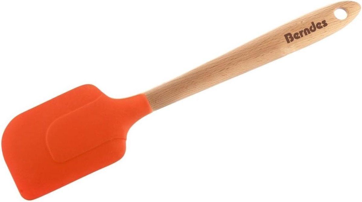 Berndes Deegspatel 38 Cm Hout/siliconen Oranje