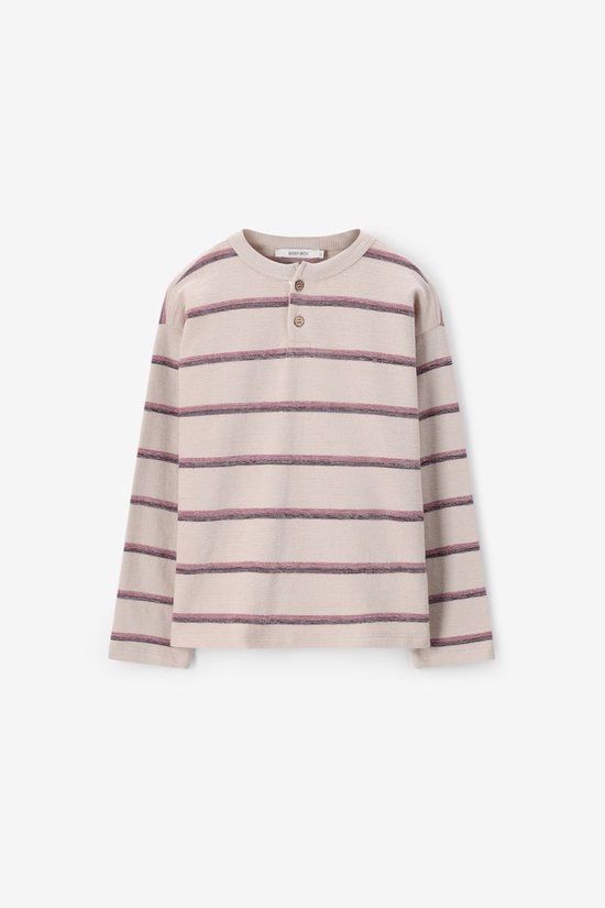 Sissy-Boy Beige longsleeve met strepen