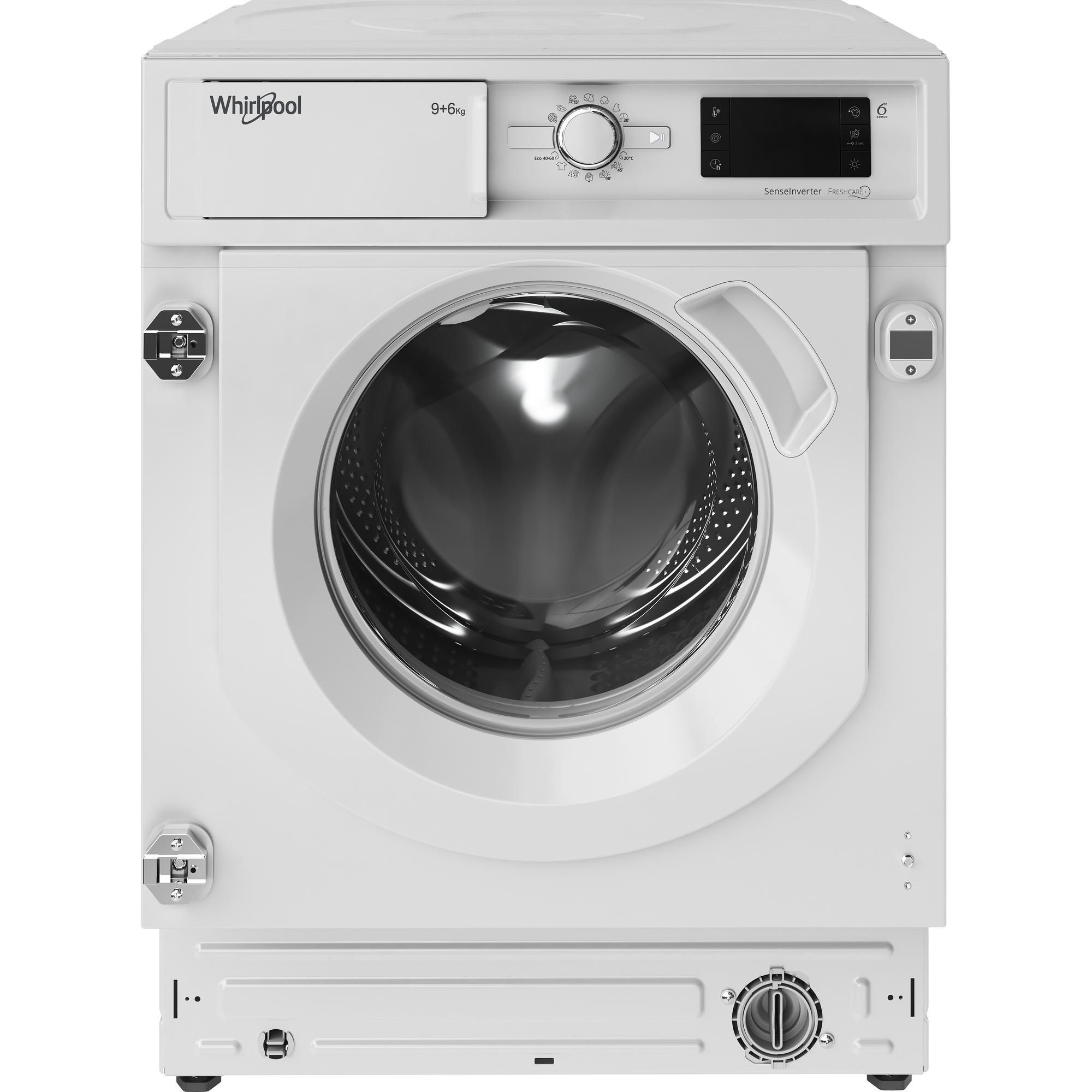 Whirlpool BI WDWG 961485 EU Inbouw Was-droogcombinatie - Wit