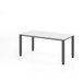 Hammerbacher Bureau met 4 vierkant poten - 160x80 cm