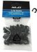 XLC Outer Wrapper Clip 50 Units Kabelgeleider Zwart
