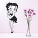 Sticker mural Betty Boop - 27x66 Cm - Noir