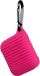 360 graden housse de protection pour AirPods, housse en silicone, sac de protection, housse de chargement, compatible avec AirPods (1ère et 2ème génération), rose