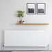 Hudson Reed Radiateur à panneaux Type 21 Convecteur (T21) Horizontal - Blanc | 160cm x 60cm x 7,3cm - 2143 Watt | Basse température | Éco