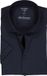 OLYMP Level 5 24/Seven body fit chemise - manche courte - tricot bleu marine - Repassage facile - Tour de cou : 38