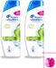 Head & Shoulders Apple Fresh Shampoo - 400 ml - 2 pièces