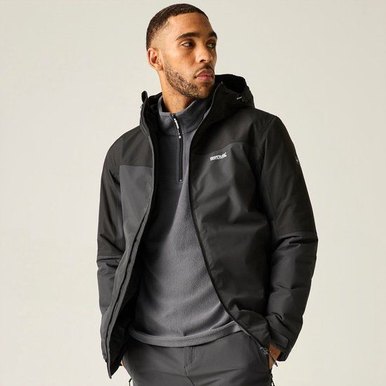 Regatta Thornridge Waterdichte Geïsoleerde Jas Heren XL Grijs Polyester