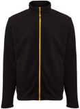 Black & Match Grizzly Fleece met rits Zwart/Goud Heren S